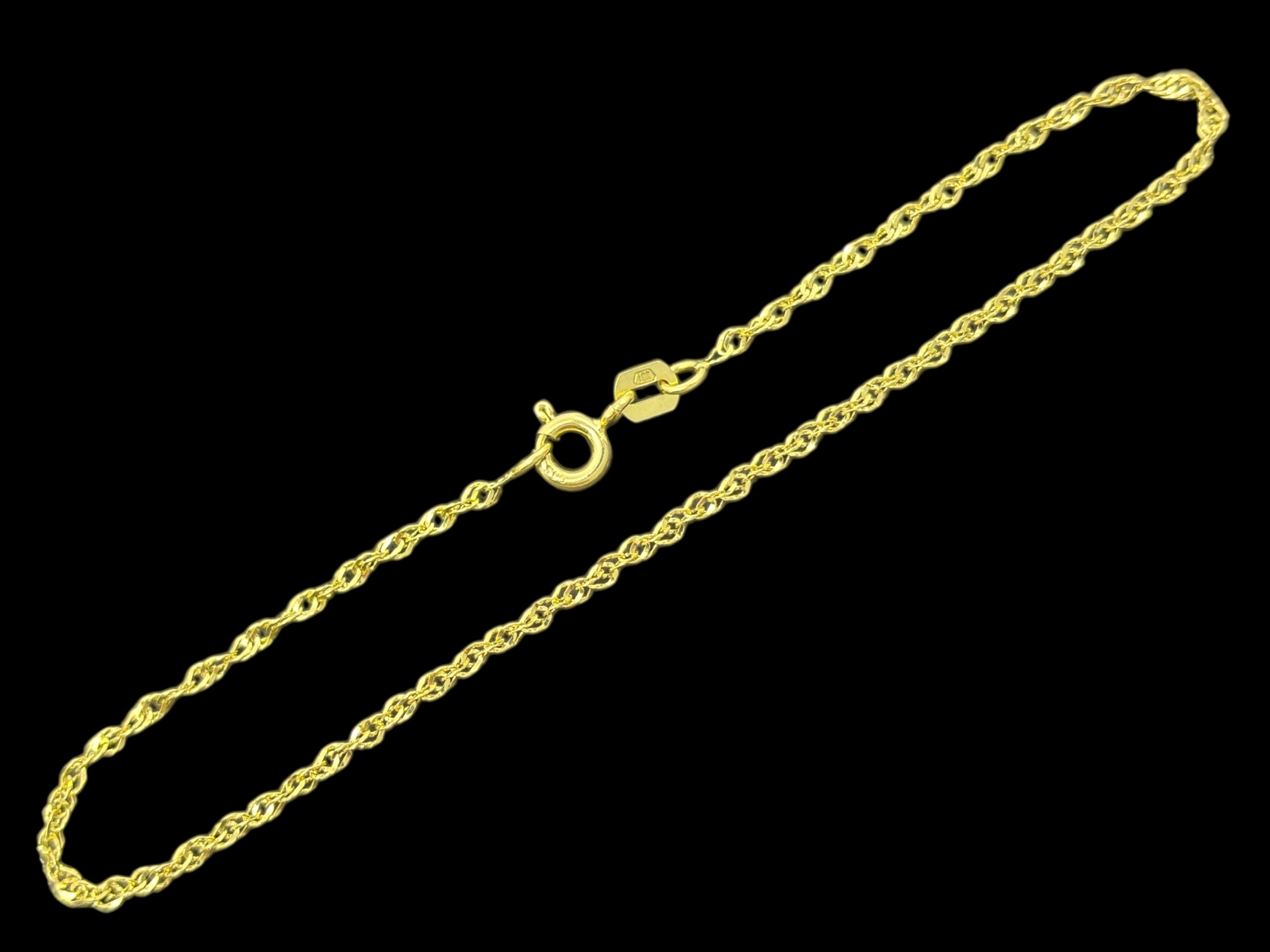 Zlatý náramek Lambada 19 cm, 1,8 mm (Au 585/1000, 1,12g)