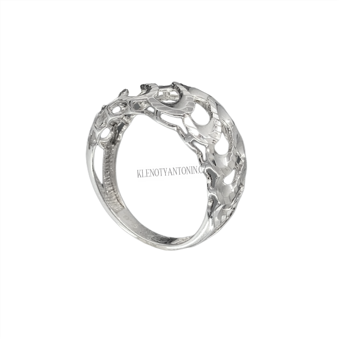 Stříbrný prsten vel. 53 (925/1000, 1.70 g)