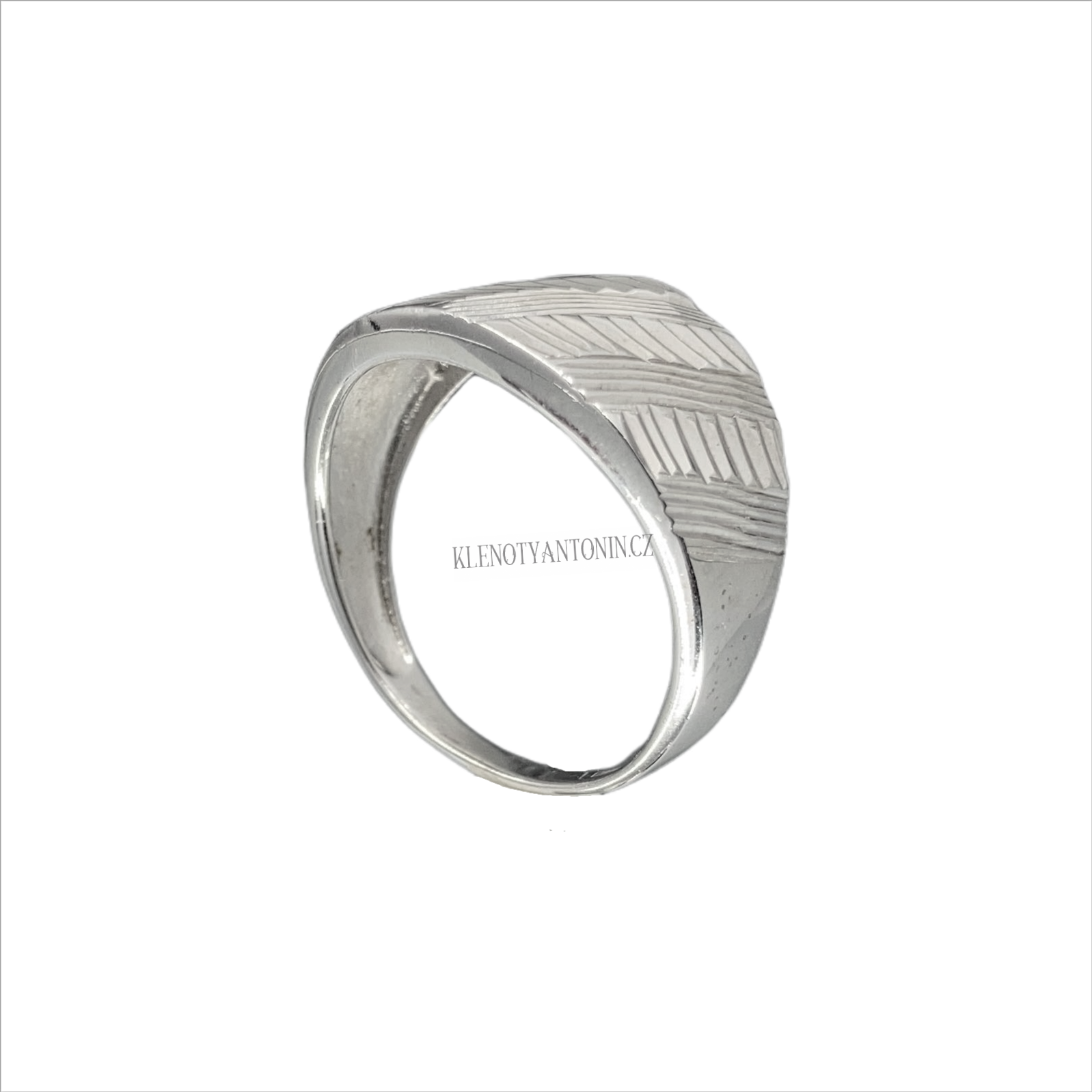 Stříbrný prsten vel. 57 (925/1000, 2.55 g)