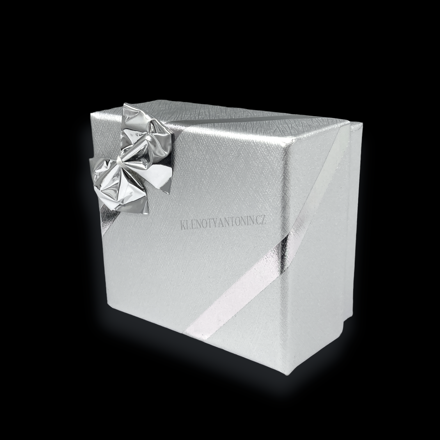 Stříbrný prsten nekonečno se zirkony vel. 52, 286880 (Ag 925/1000)