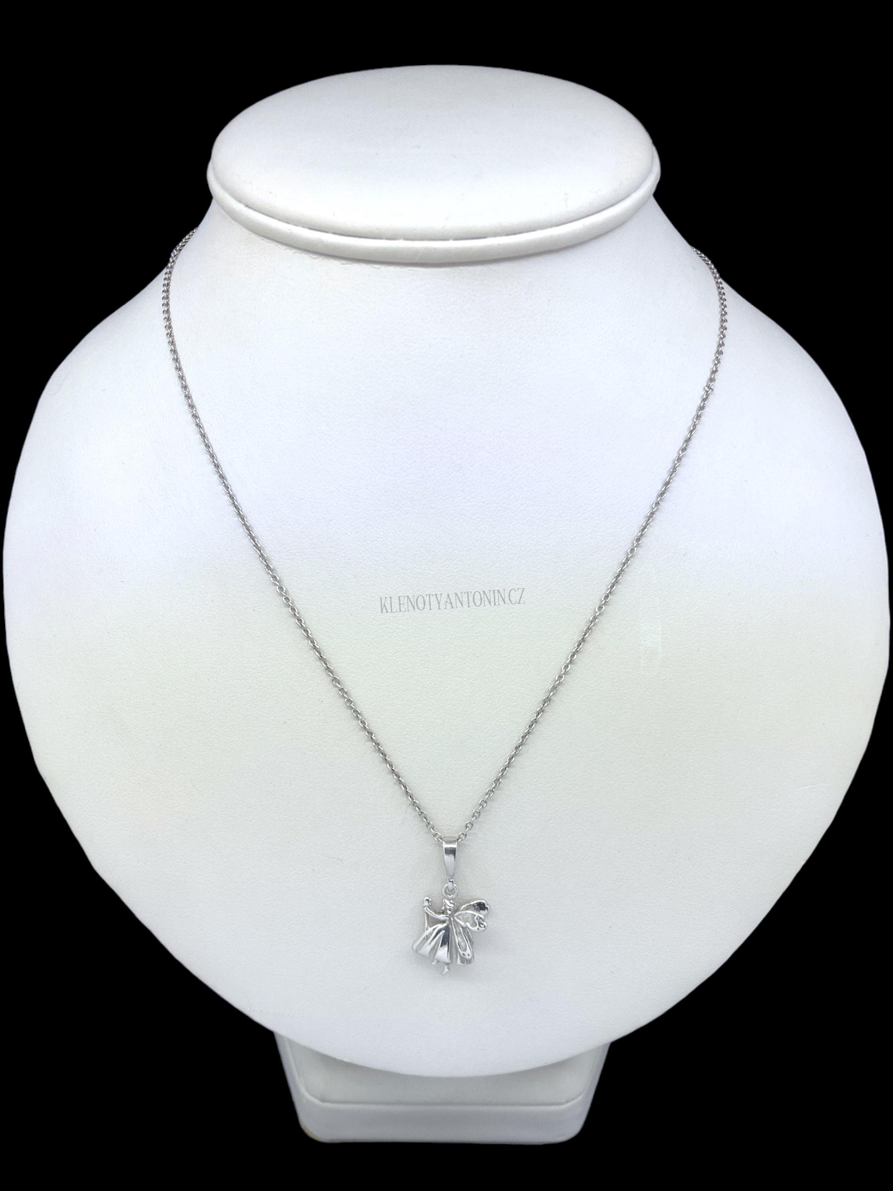 Stříbrný přívěsek Víla 263804 (Ag 925/1000)