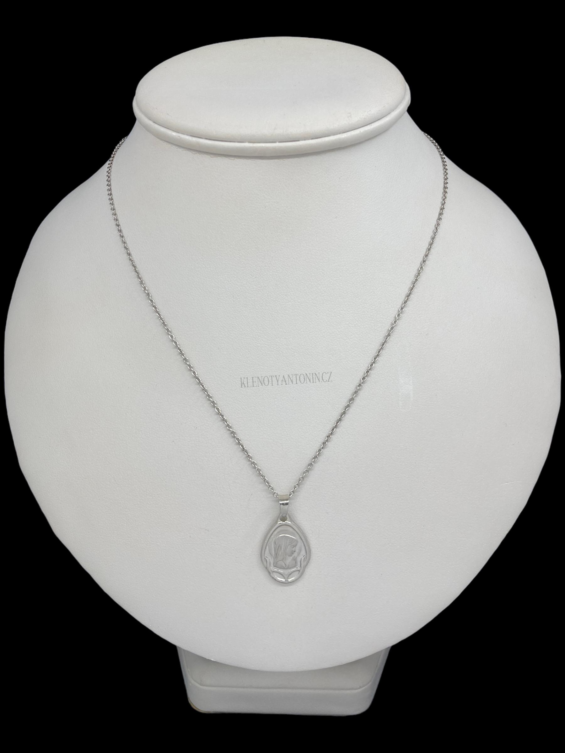 Stříbrný přívěsek Madonka 290925 (Ag 925/1000)