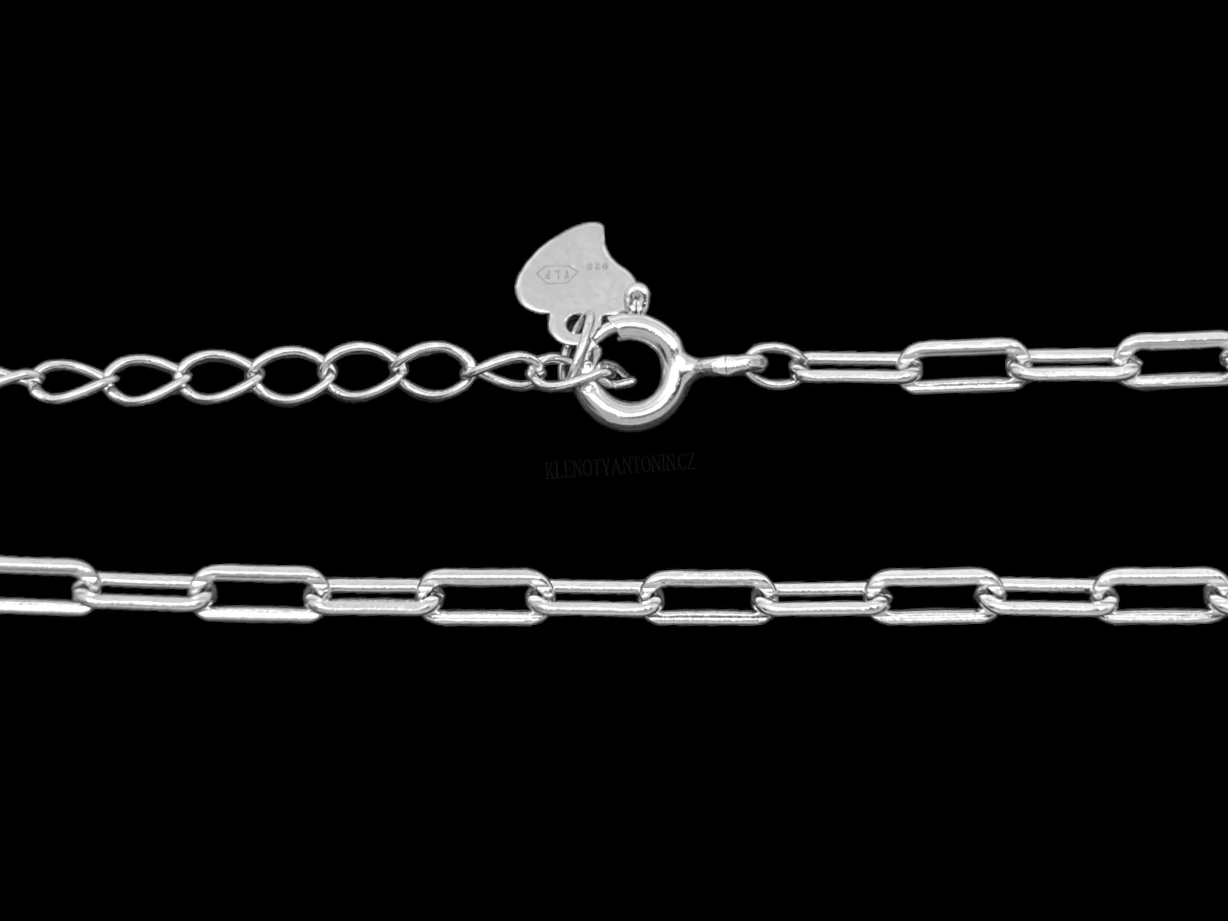 Stříbrný náramek Anker 16+3 cm, 2,2 mm (Ag 925/1000)