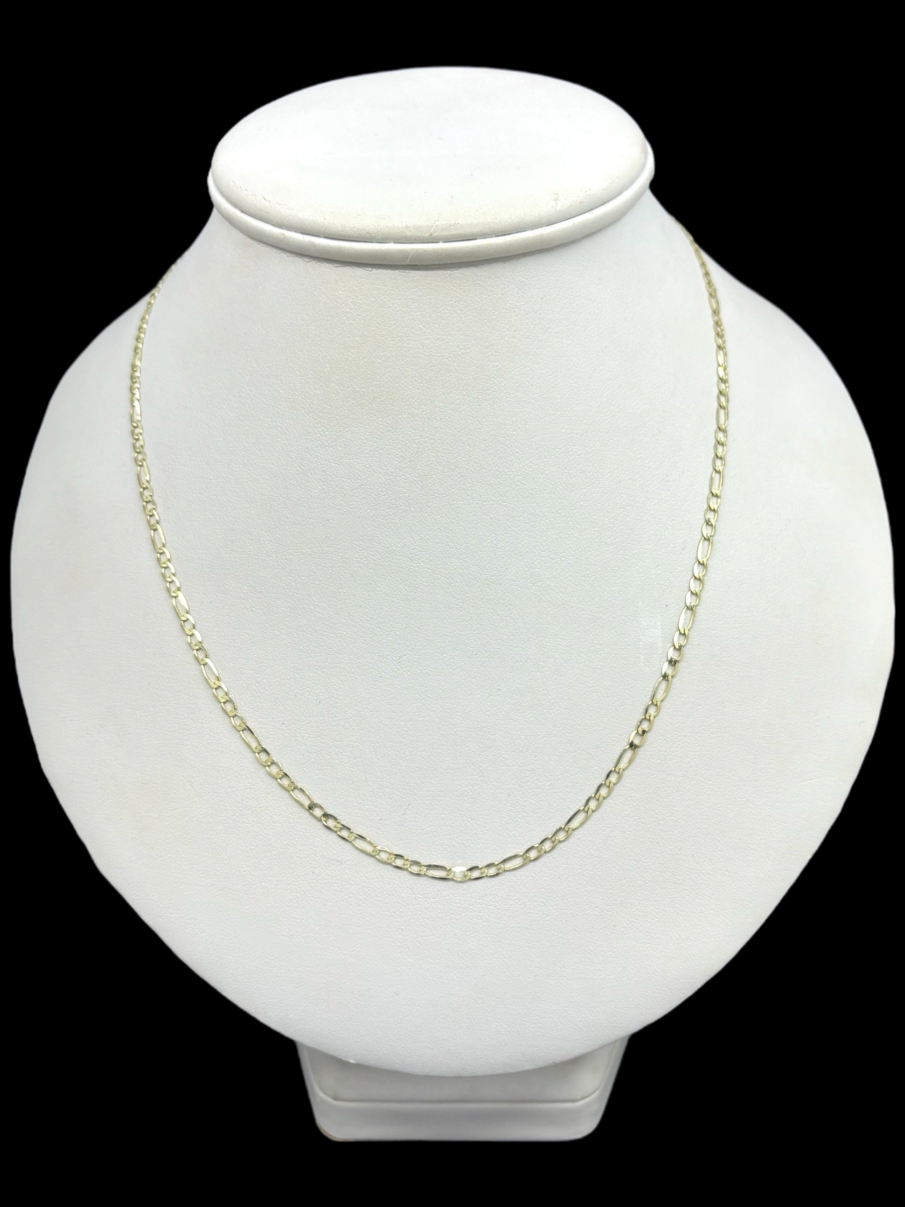 Zlatý řetízek Figaro 45 cm, 2,3 mm (Au 585/1000, 2,98g)