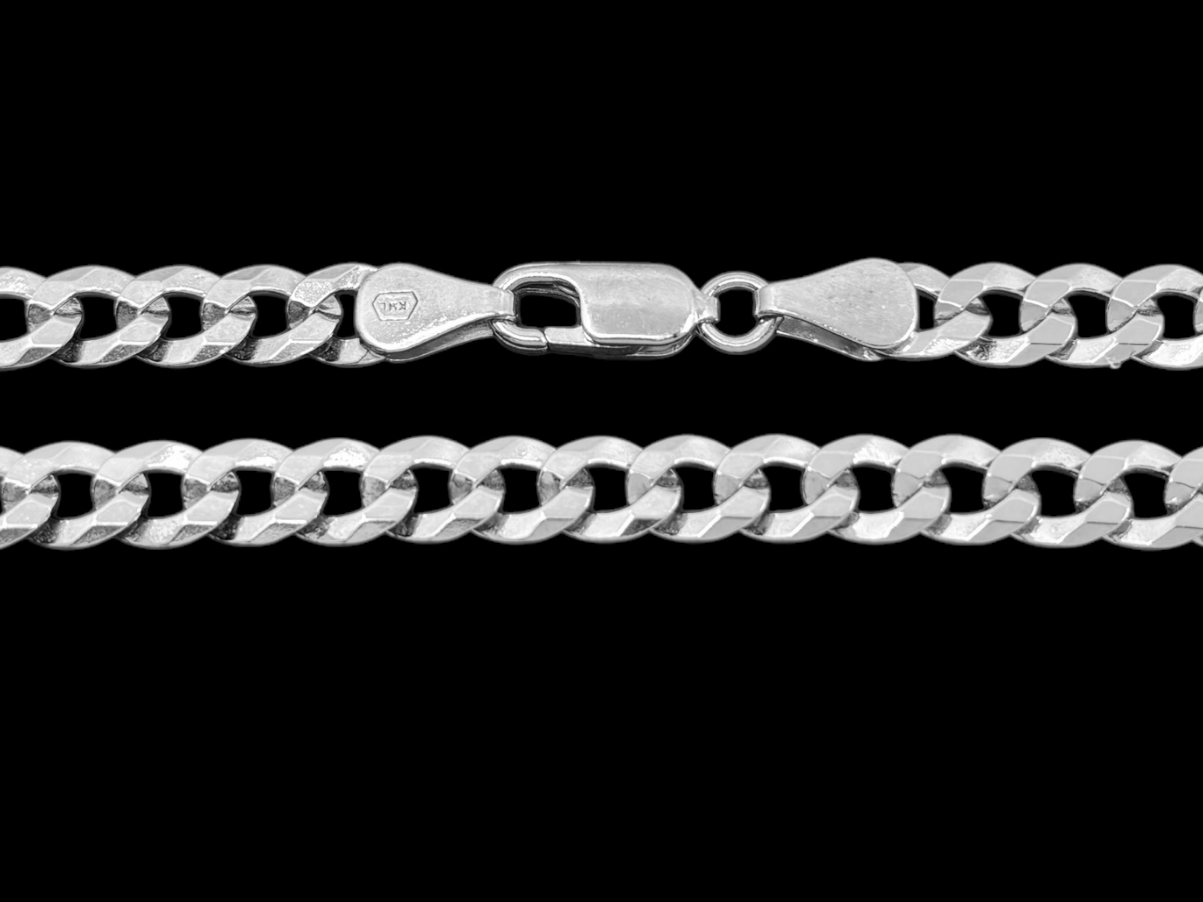 Stříbrný náramek Pancer 19 cm, 5,2 mm (Ag 925/1000, 5,3g)