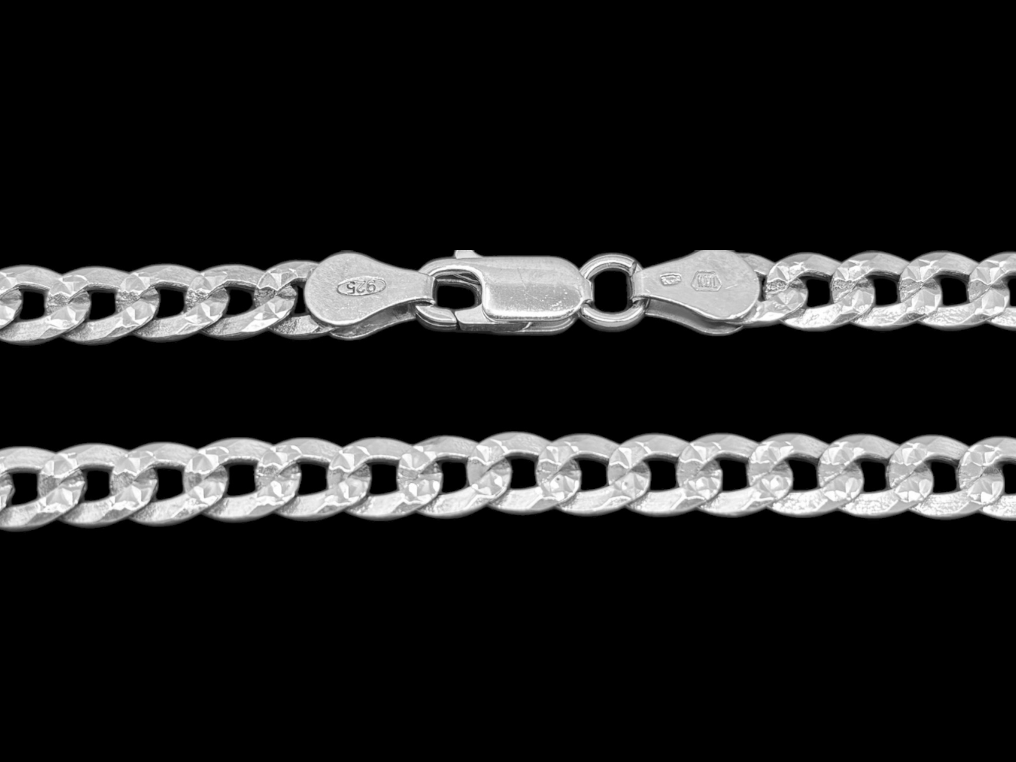 Stříbrný náramek Pancer 21 cm, 5,1 mm (Ag 925/1000, 6,10g)