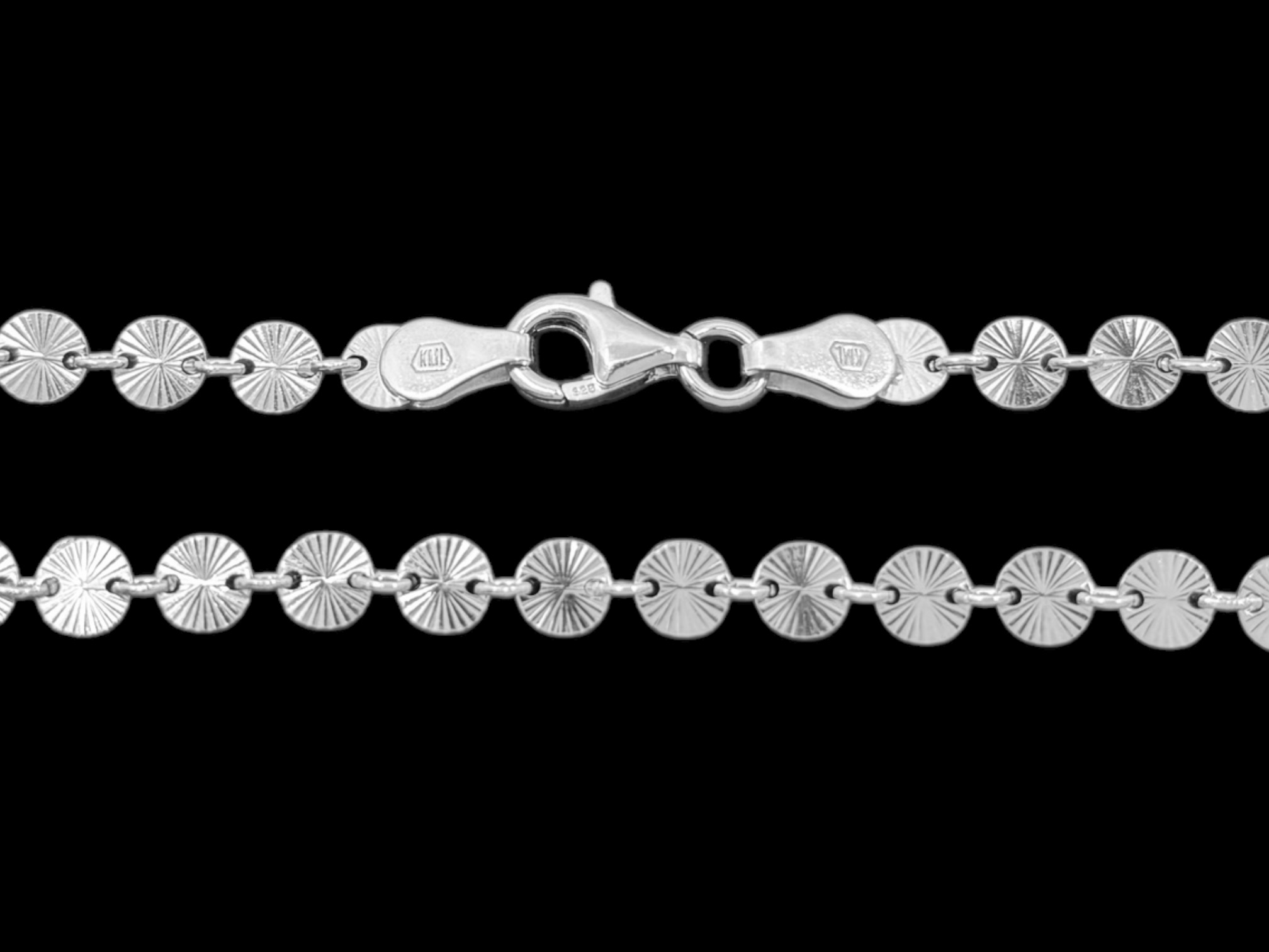 Stříbrný ozdobný náramek 20 cm, 293707 (Ag 925/1000)