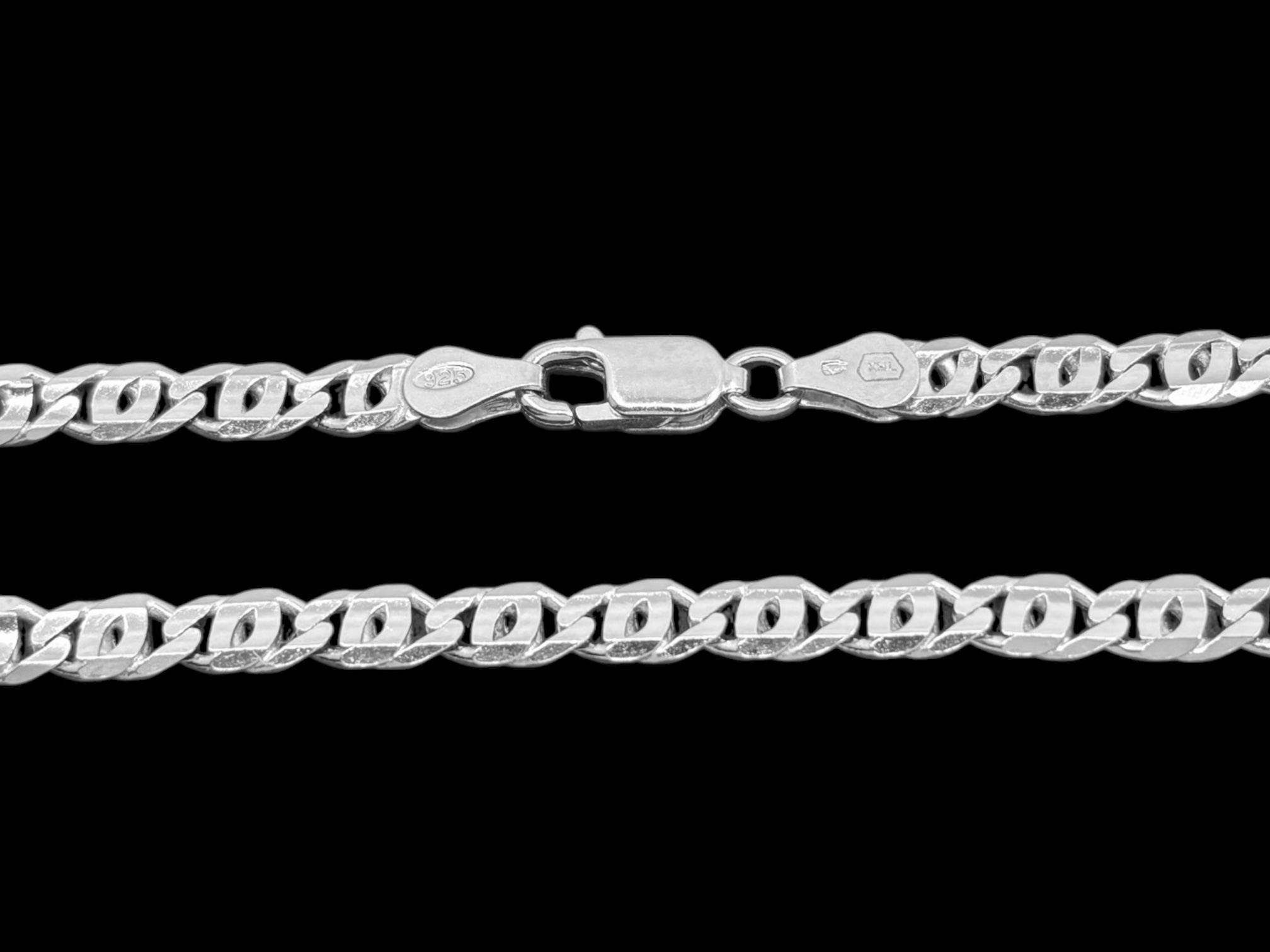 Stříbrný náramek Paragraf 20 cm, 4,1 mm (Ag 925/1000, 5,0g)