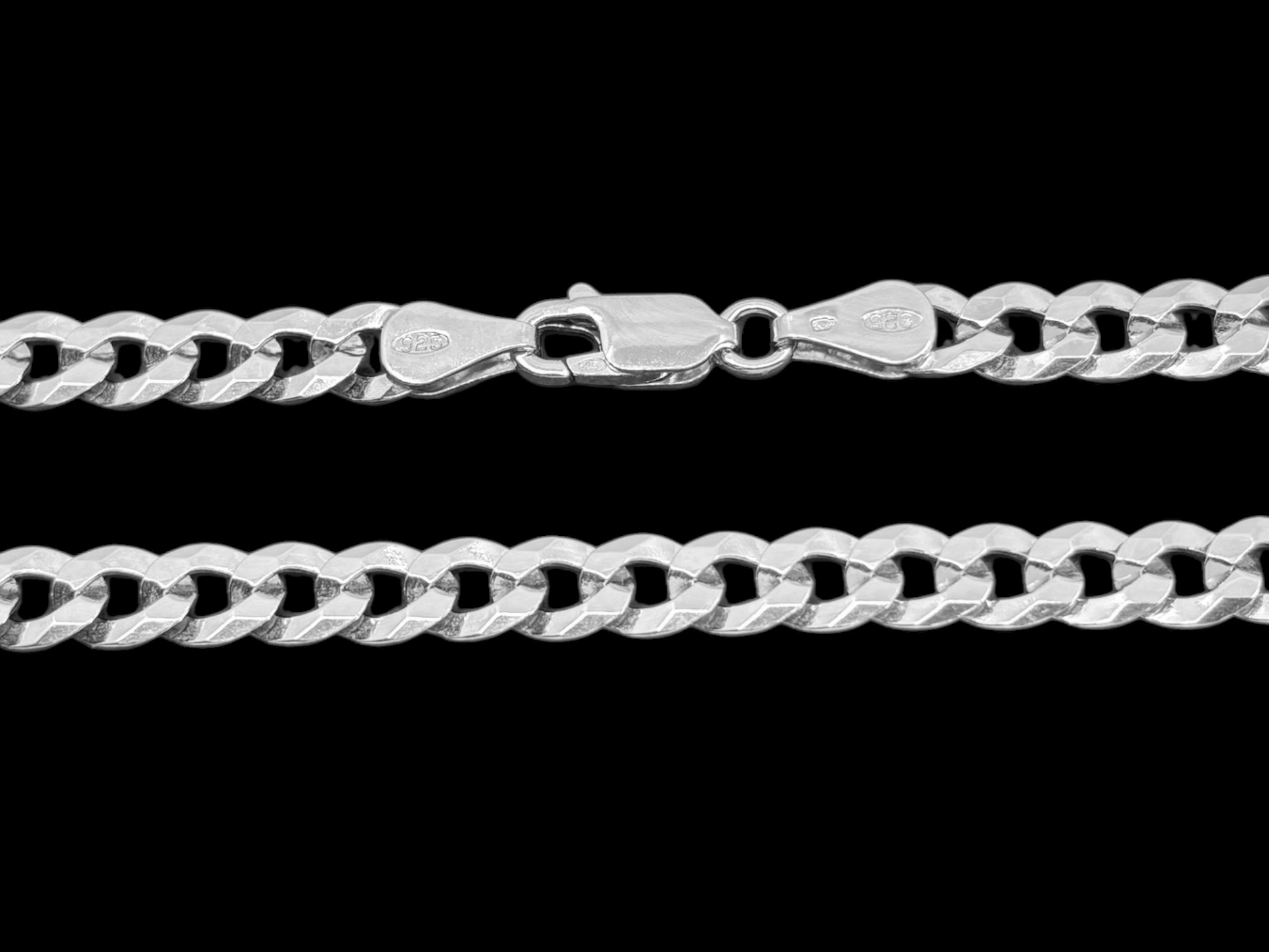 Stříbrný náramek Pancer 22 cm, 5,3 mm (Ag 925/1000, 6,1g)