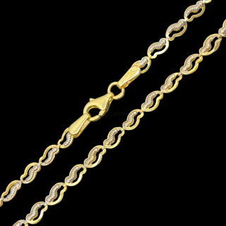 Zlatý náhrdelník 45 cm, 195935 (Au 585/1000, 3,37g)