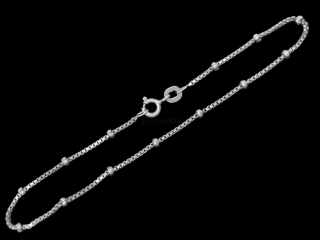 Stříbrný ozdobný náramek 19 cm, 273686 (Ag 925/1000)