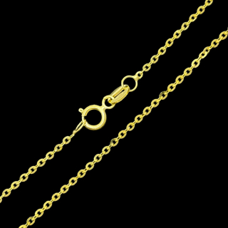 Zlatý řetízek Anker 50 cm, 1,40 mm (Au 585/1000, 1,75g)