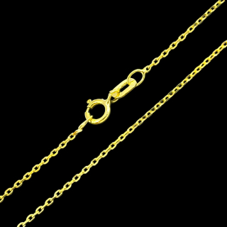 Zlatý řetízek Anker 50 cm, 1,1 mm (Au 585/1000, 1,45g)