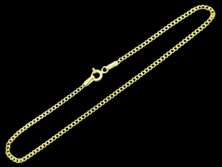 Zlatý náramek Pancer 21 cm, 1,9 mm (Au 585/1000, 1,23g)