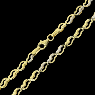 Zlatý náhrdelník 50 cm, 3,6 mm (Au 585/1000, 4,40g)