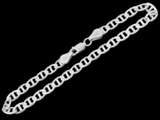 Stříbrný náramek Marine 18 cm, 4,4 mm (Ag 925/1000, 4,30g)
