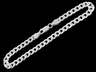 Stříbrný náramek Pancer 20 cm, 5,1 mm (Ag 925/1000, 5,9g)