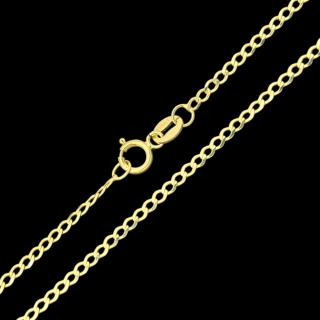 Zlatý řetízek Pancer 45 cm, 1,7 mm (Au 585/1000, 1,80g)