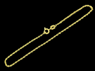Zlatý náramek Lambada 19 cm, 1,3 mm (Au 585/1000, 0,82g)