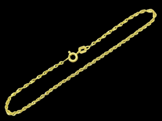 Zlatý náramek Lambada 19 cm, 1,8 mm (Au 585/1000, 1,12g)