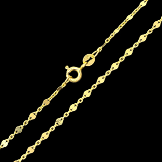 Zlatý řetízek Anker 44,5 cm, 2,1 mm ( Au 585/1000, 1,73g)